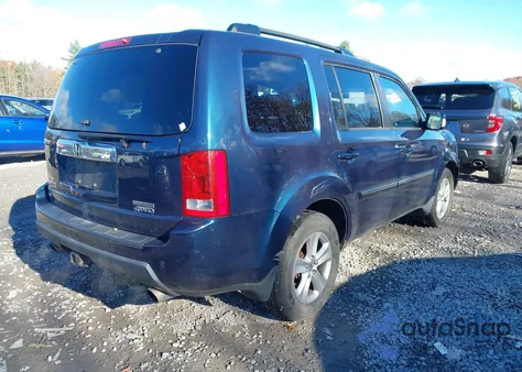 2010 Honda Pilot Touring from USA, damaged, VIN 5FNYF4H84AB003215